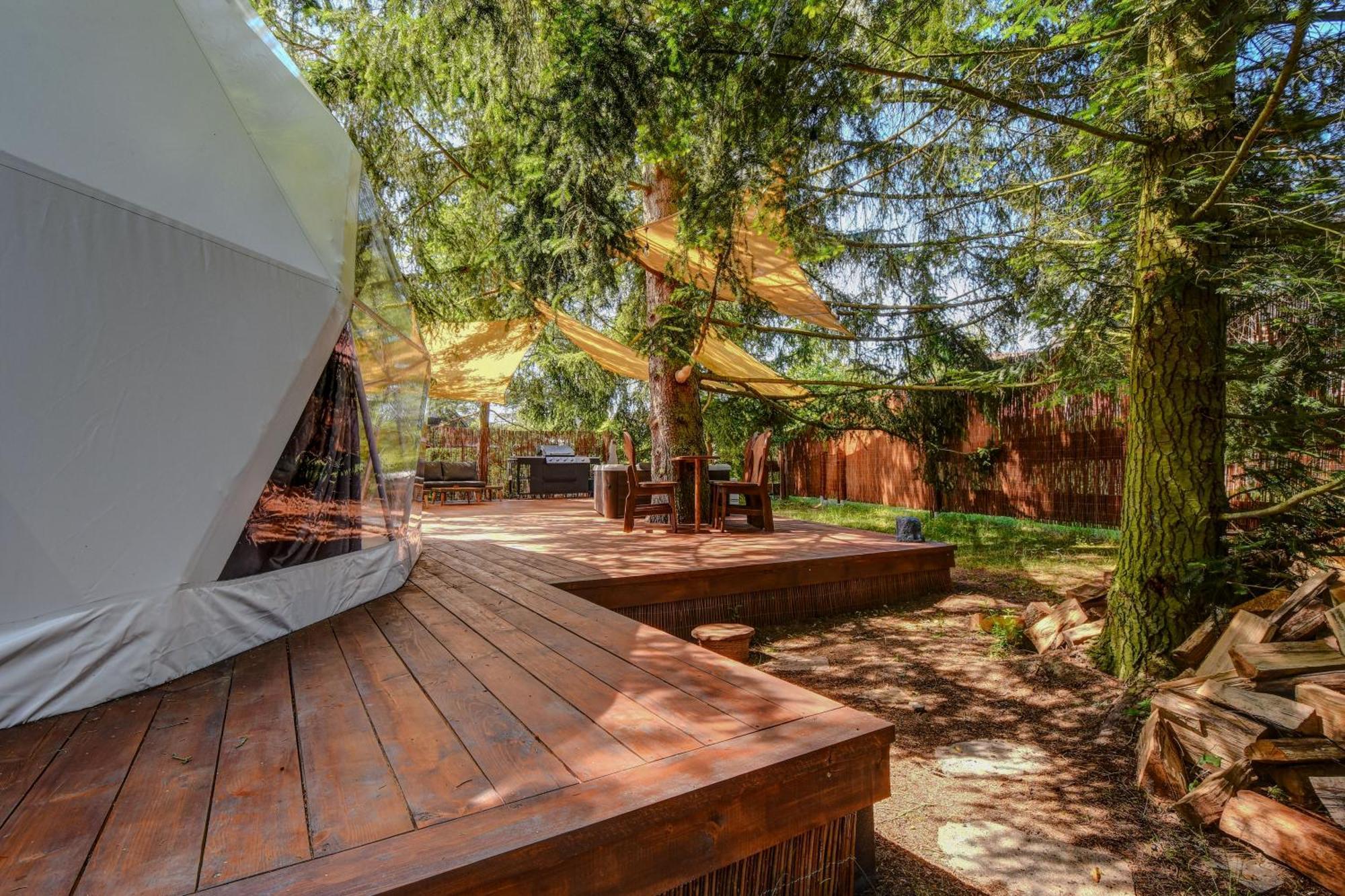 Отель Tiche Misto Glamping Слапы Экстерьер фото